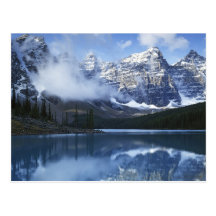Canada, Alberta, Banff National Park, Lake Postcard