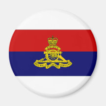 Canada Artillery Branch Camp Flag Magnets