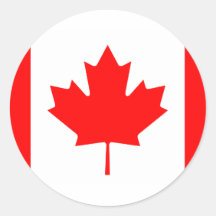 Canada - Canadian Flag Stickers