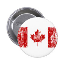 Canada Flag Pride Button