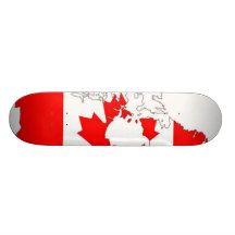 Canada Flag Skateboards