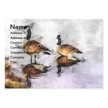 Canada Geese  Business Card