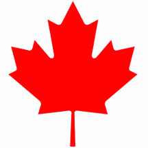 Canada Maple Leaf Photo Cutout