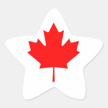 Canada Maple Leaf Stickers