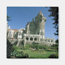Canada, Ontario, Toronto. Historic Casa Loma Refrigerator Magnets