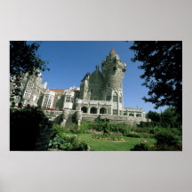 Canada, Ontario, Toronto. Historic Casa Loma Poster