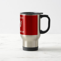Canada pride travel mug