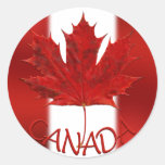 Canada Souvenir Stickers Red Maple Leaf Stickers