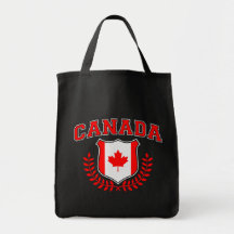 Canada Tote Bags