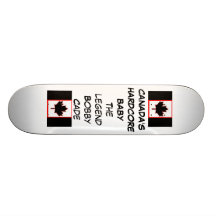 CANADA'S HARDCORE BABY SKATEBOARD DECKS