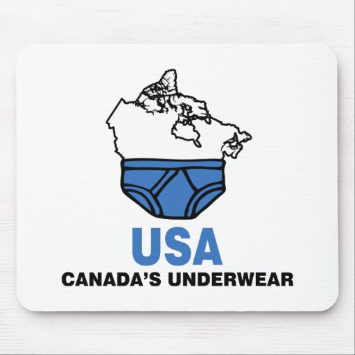 Canada's Underwear Mouse Mat
