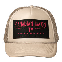 CANADIAN BACON TV MESH HATS