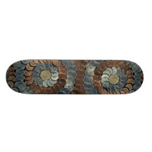Canadian coins skate decks