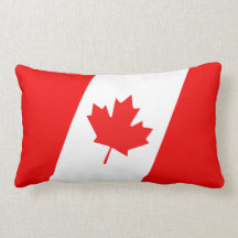 Canadian Flag American MoJo Pillow