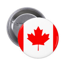 Canadian Flag Buttons