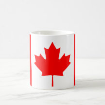 Canadian Flag Coffee Mugs
