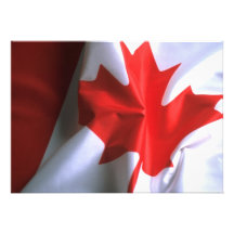 Canadian Flag Invitation