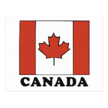 Canadian Flag Postcards