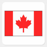Canadian Flag Stickers