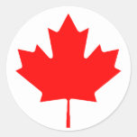 Canadian Flag Stickers