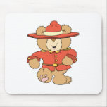 Canadian Mountie Bear Mousemat