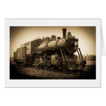 Canadian National Railroad Engine 2128 Card