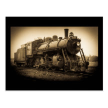 Canadian National Railroad Engine 2128 Postcard