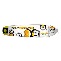 Canadian Penguin Board Custom Skate Board