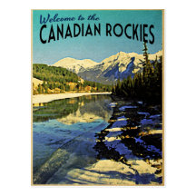 Canadian Rockies Postcards