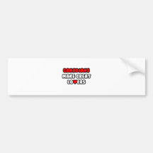 Canadians Make Great Lovers Bumper Sticker