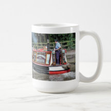 CANAL BOATS UK COFFEE MUGS