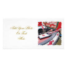 CANAL BOATS UK PHOTO CARD TEMPLATE
