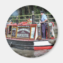CANAL BOATS UK REFRIGERATOR MAGNETS