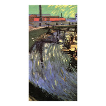 Canal with Women Washing by Vincent van Gogh Photo Cards