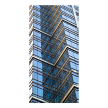 Canary Wharf  London Abstract Customised Photo Card