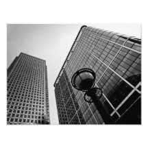 Canary Wharf London Art Photo
