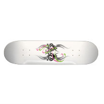 Cancer Awarness Custom Skateboard