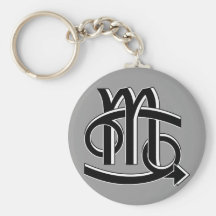 Cancer & Scorpio Partners bw Key Chains