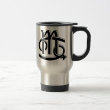 Cancer & Scorpio Partners bw Mugs