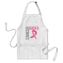 Cancer Sucks - Breast Cancer Aprons