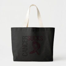 Cancer Sucks - Breast Cancer Tote Bag