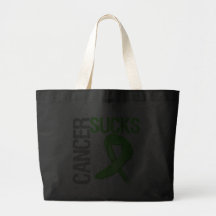 Cancer Sucks - Non-Hodgkin's Lymphoma Tote Bags