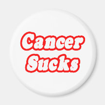 Cancer Sucks Refrigerator Magnets