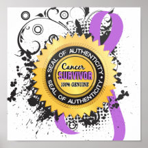 Cancer Survivor 23 General Cancer Print