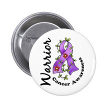 Cancer Warrior 15 Pinback Button