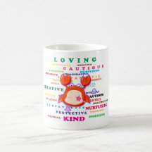 Cancer Zodiac Sign Traits Coffee Mug
