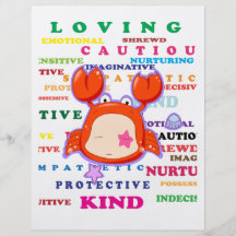 Cancer Zodiac Sign Traits Flyers