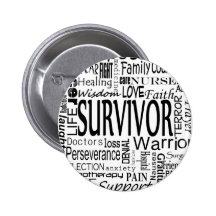 CancerWords Pins