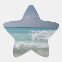 Cancun Waves Sticker