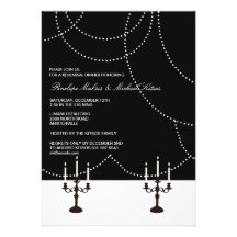 Candelabra Invitation